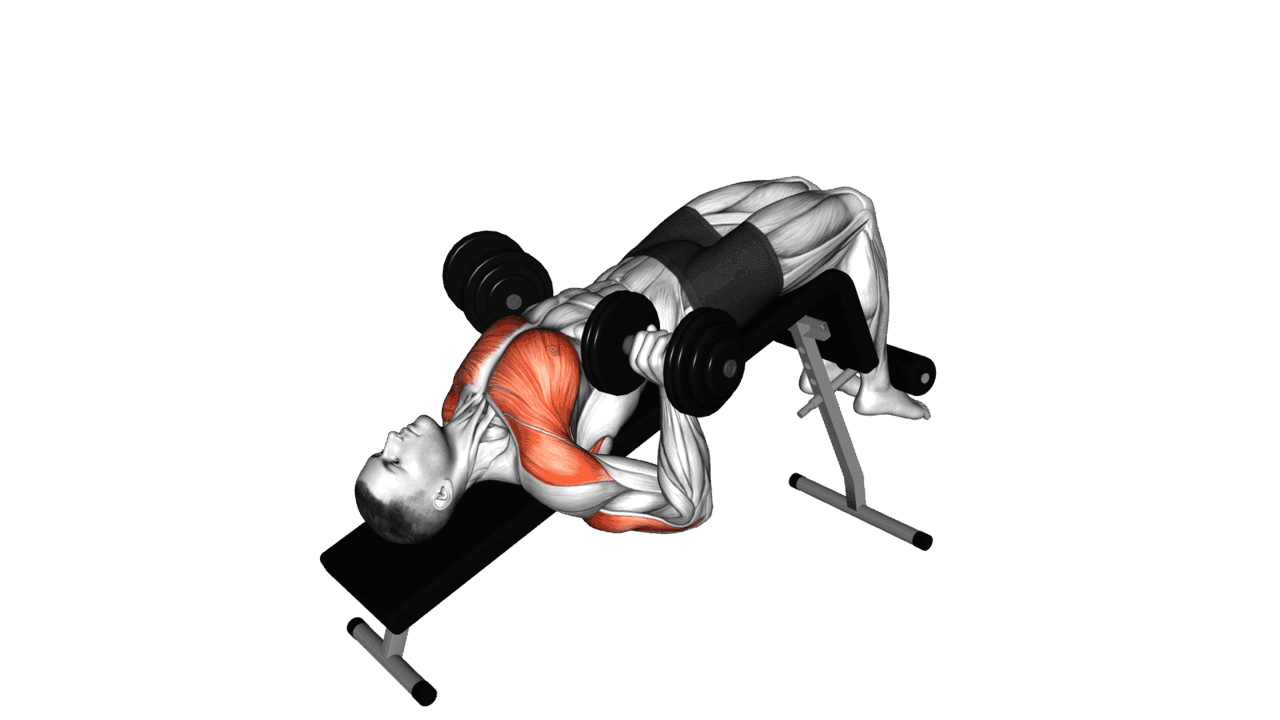 Dumbbell Decline Bench Press