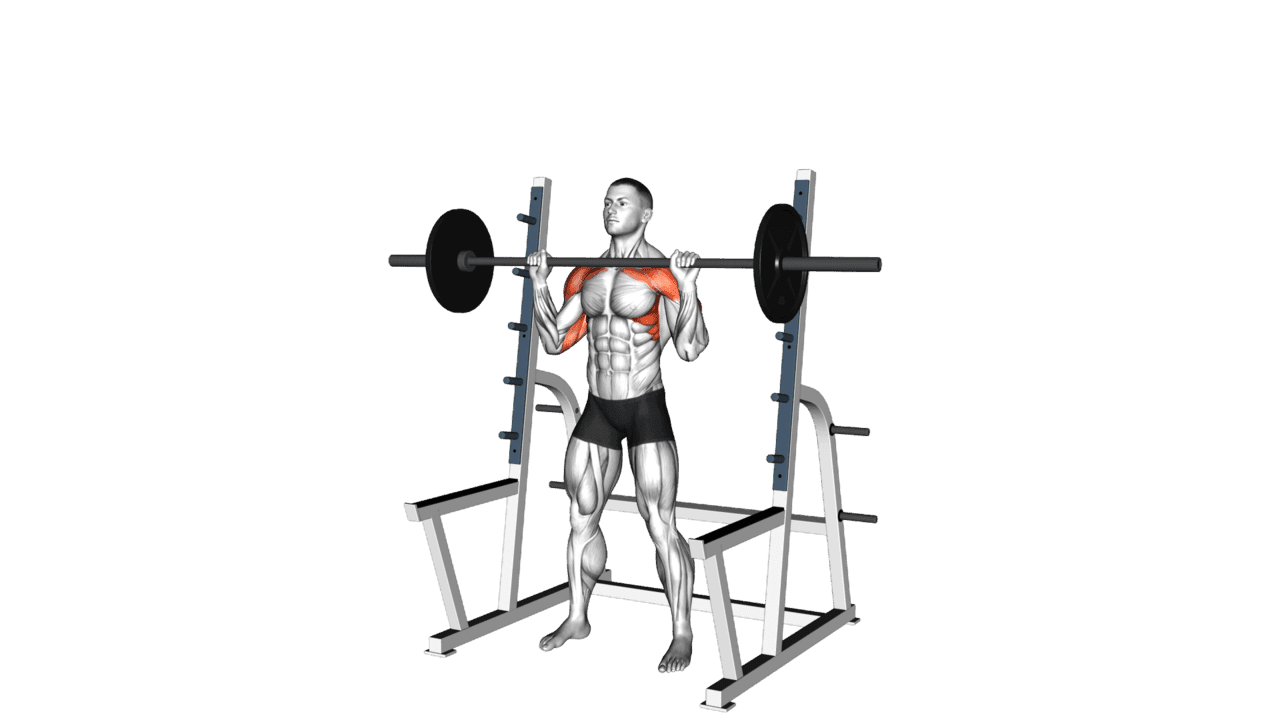 Barbell Standing Military Press